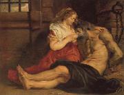 Peter Paul Rubens A Roman Woman's Love for Her Father china oil painting reproduction